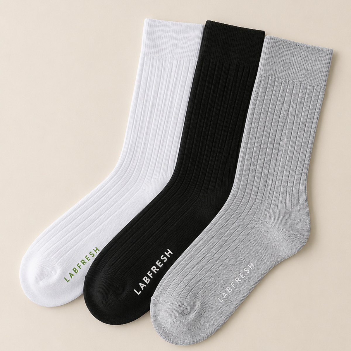 3-pack Classic odour-free socks Mixed