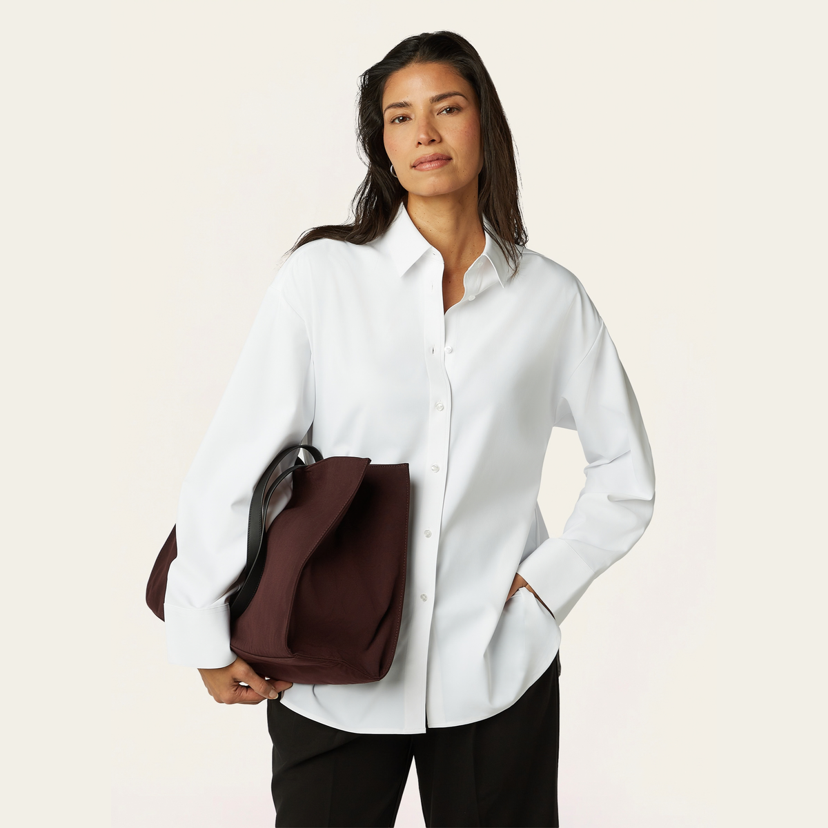 Relaxed Blouse - White