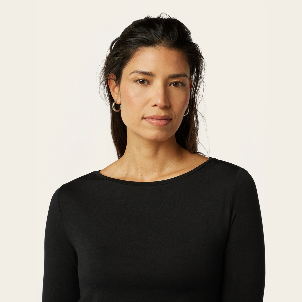 Boatneck Knit - Black