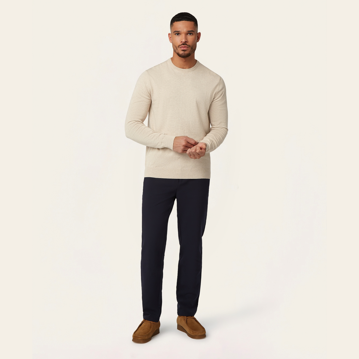 Seawool Crewneck Sand