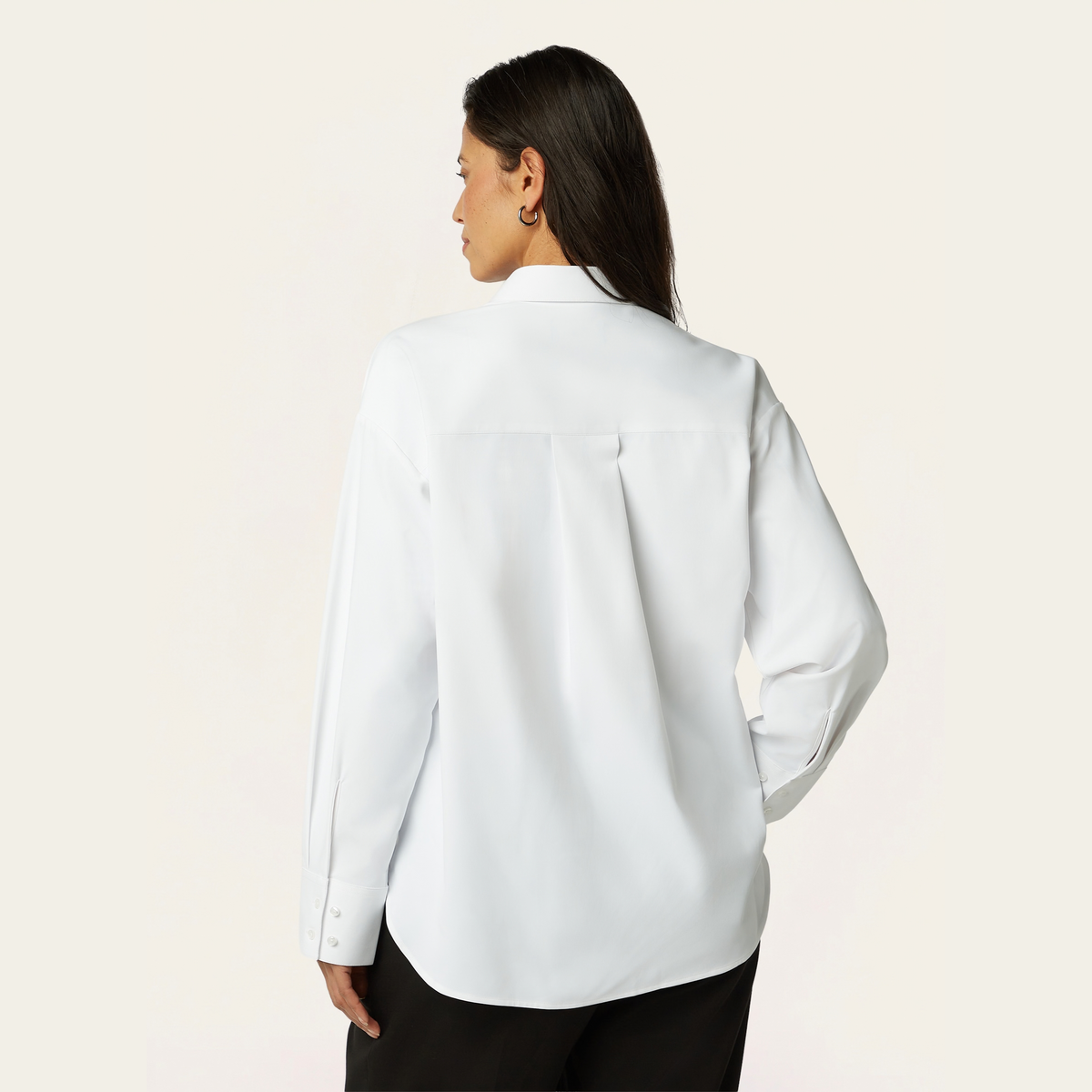 Relaxed Blouse - White