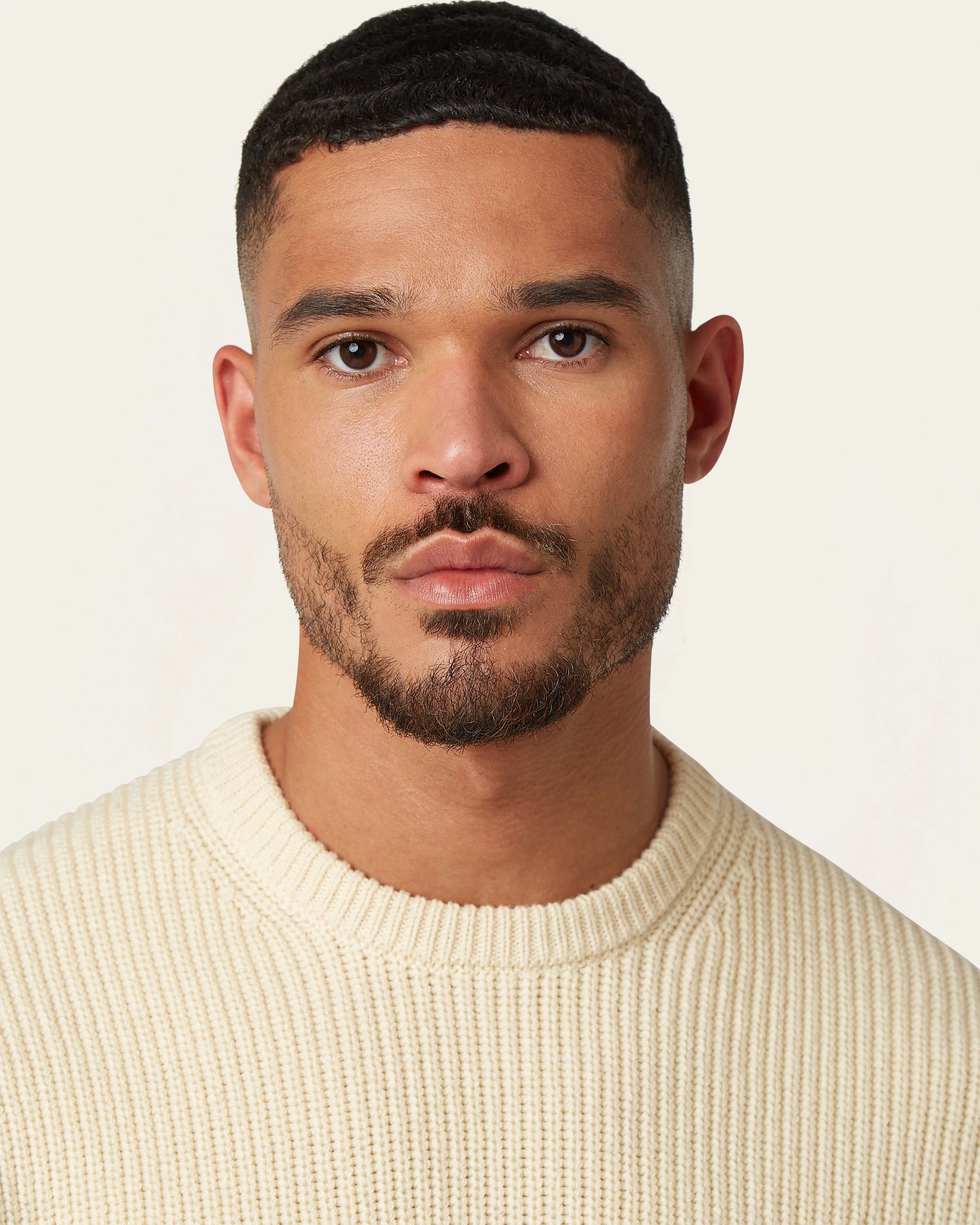 Heavy Seawool Crewneck Off-white