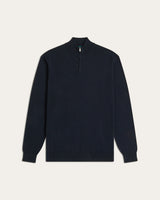 Seawool Half Zip Navy