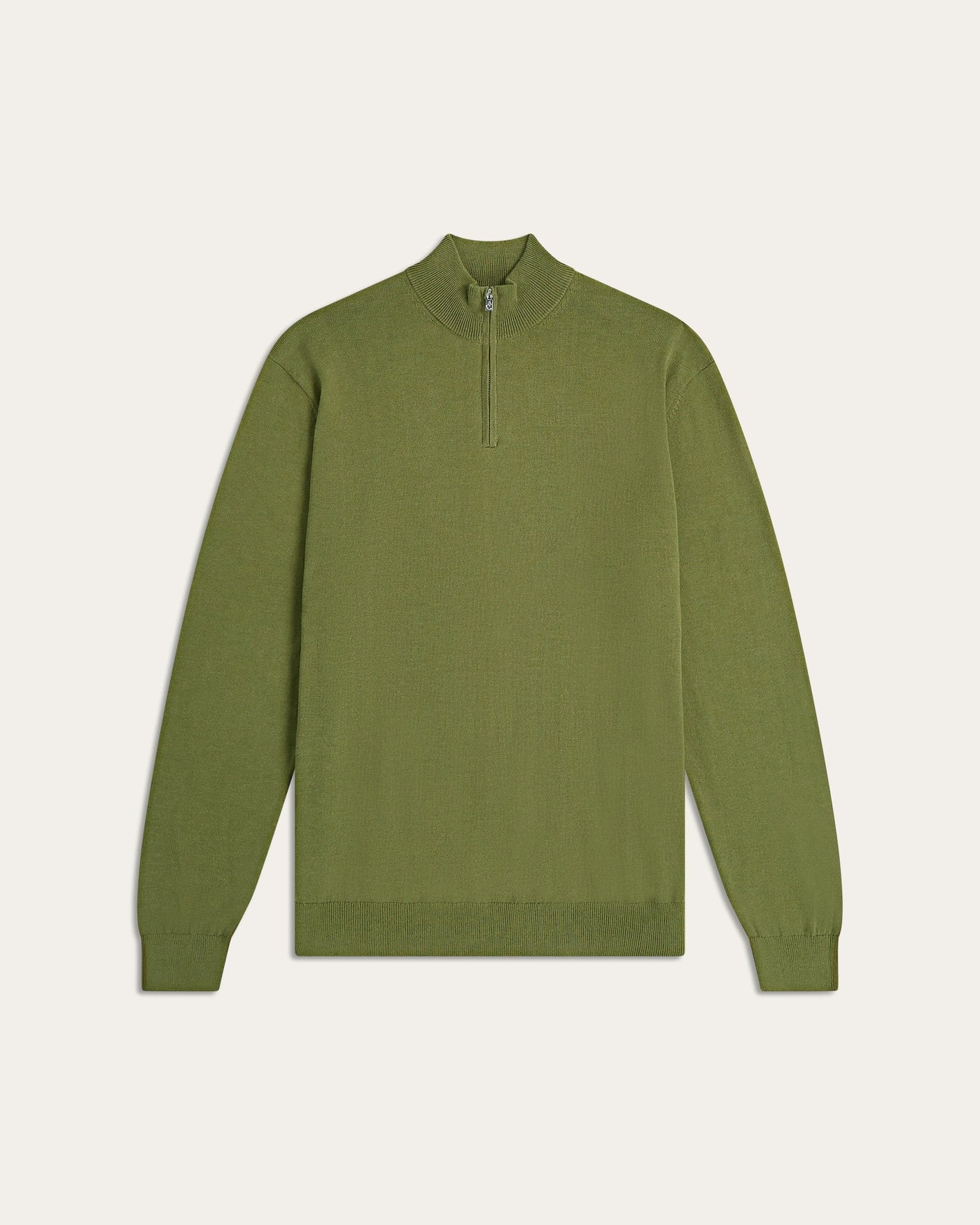 Seawool Half Zip Olive