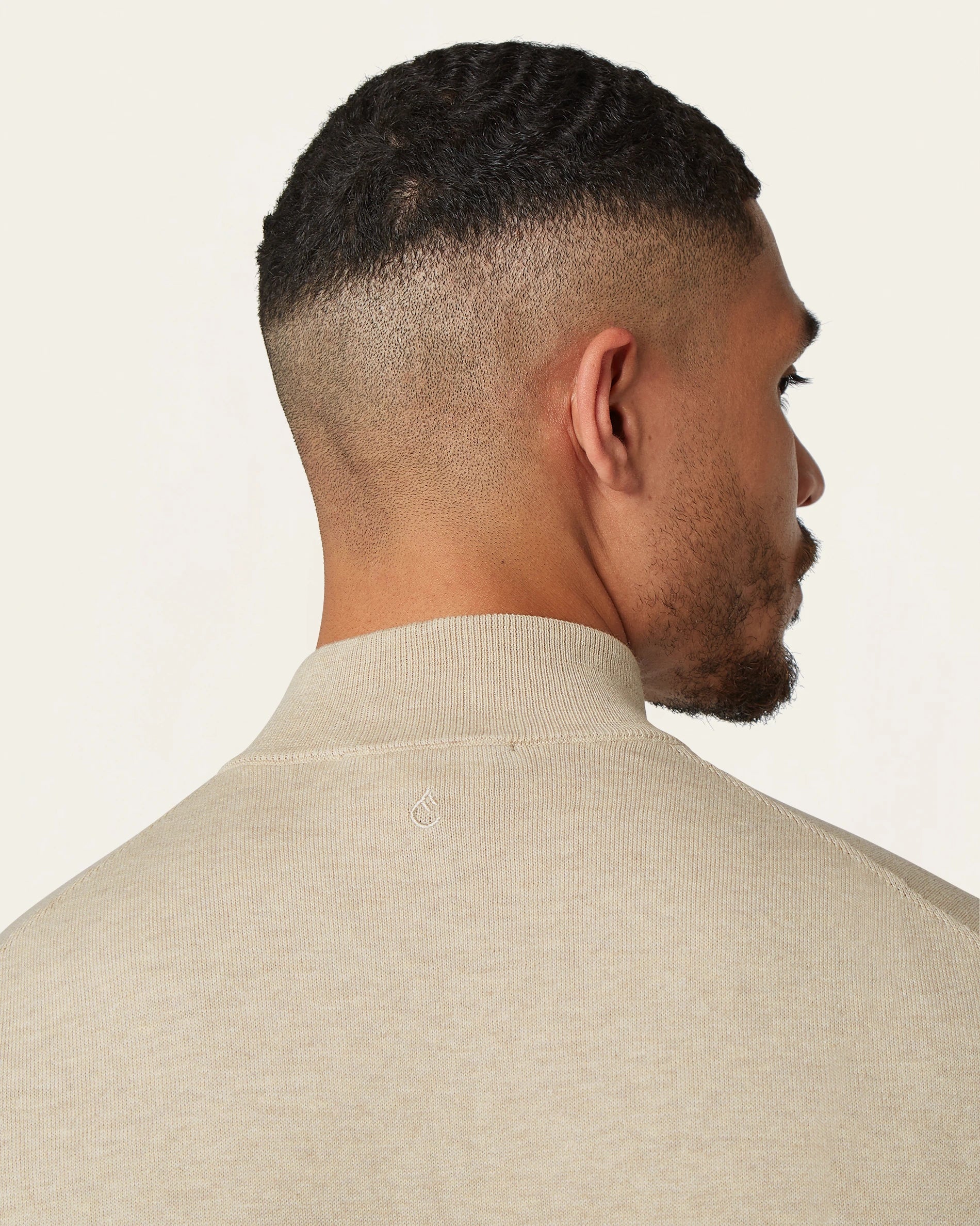 Seawool Half Zip Sand