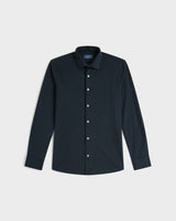 Prior Tech: Knitted shirt navy