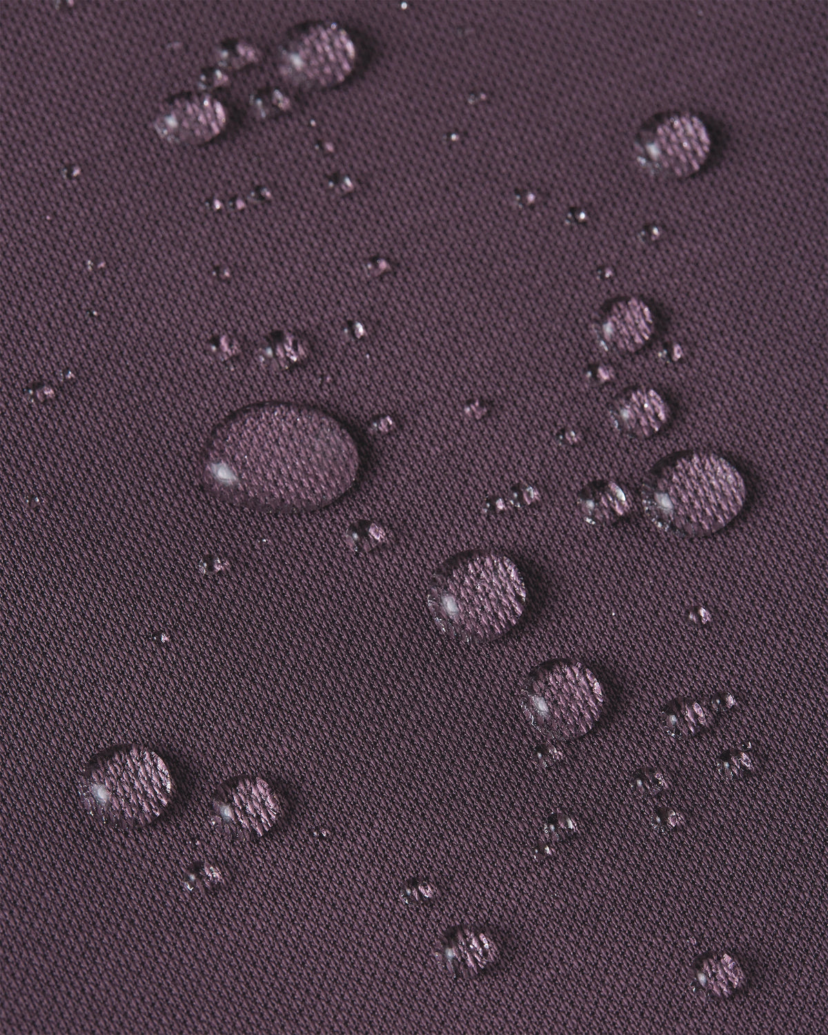 Knitted non-iron shirt Dark Plum