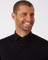 Prior Tech: Knitted shirt black