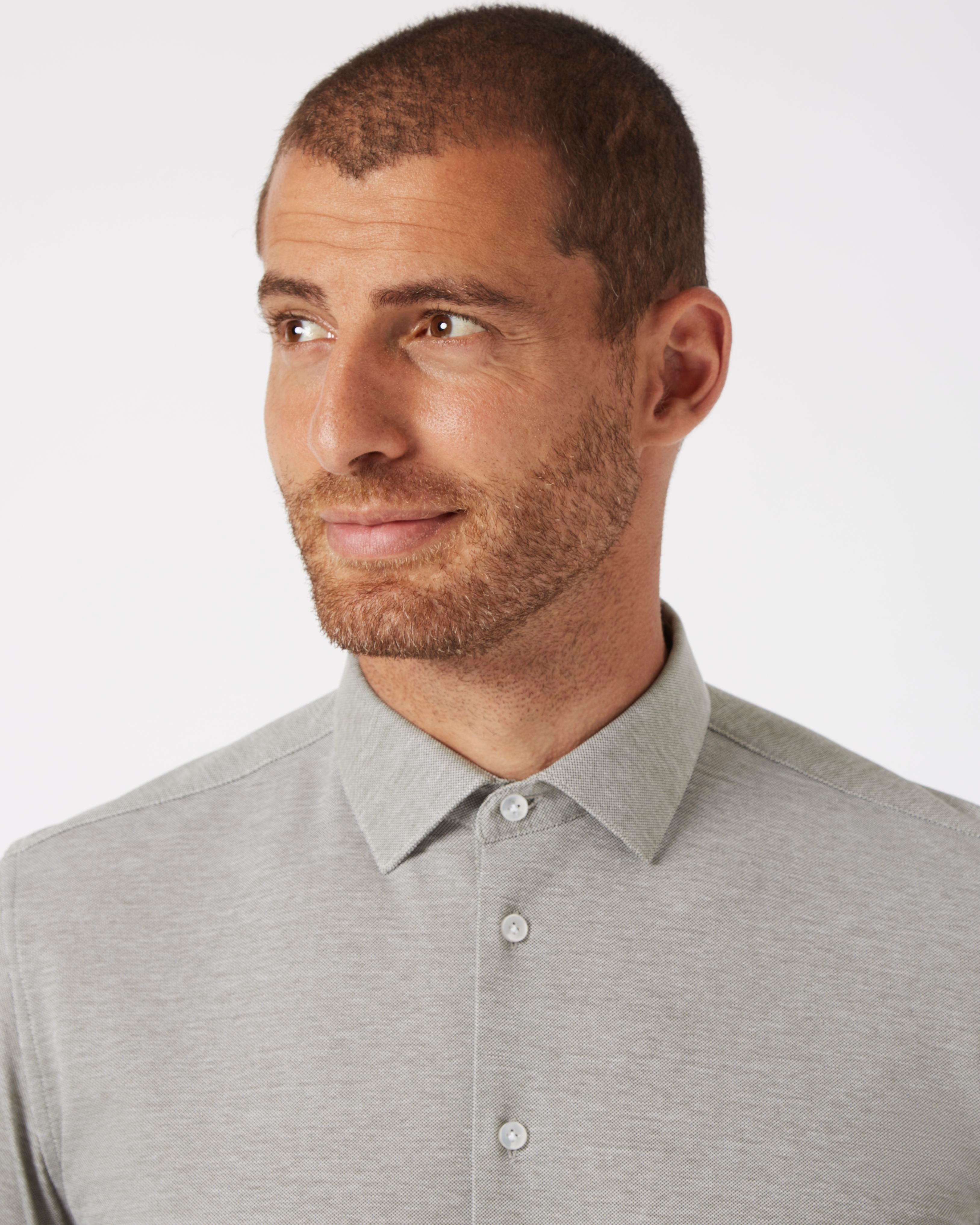 Prior Tech: Knitted shirt 2-pack bundle | Sage & Black