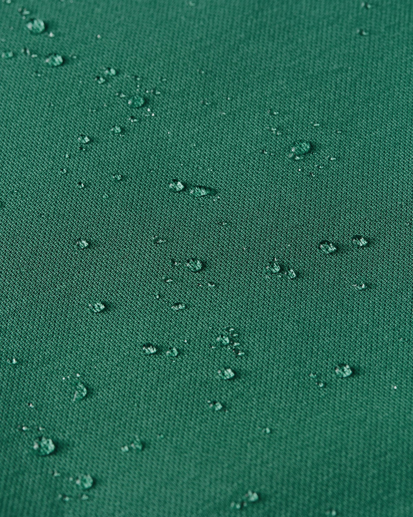 Knitted non-iron shirt North Sea Green