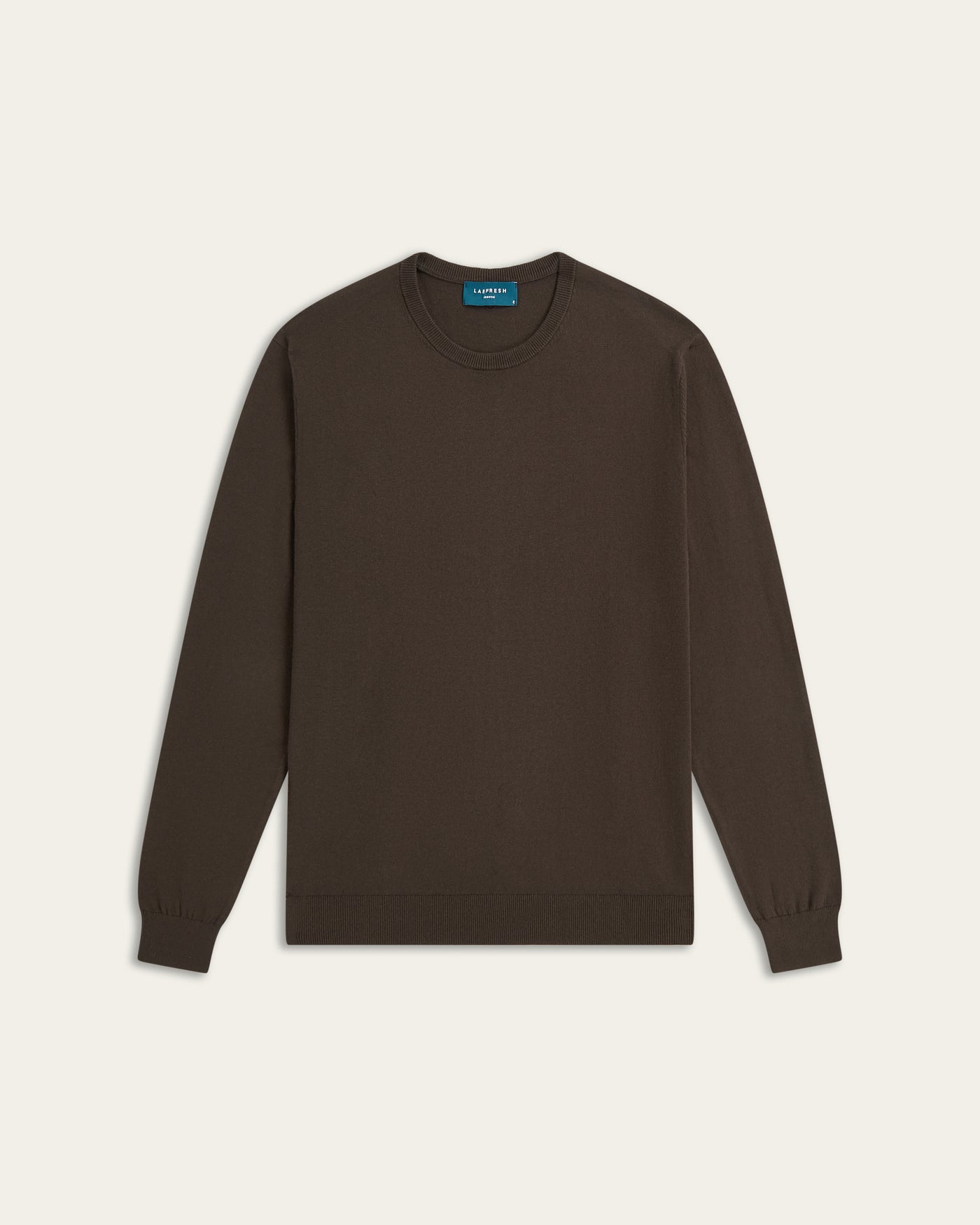 Seawool Crewneck Dark Brown