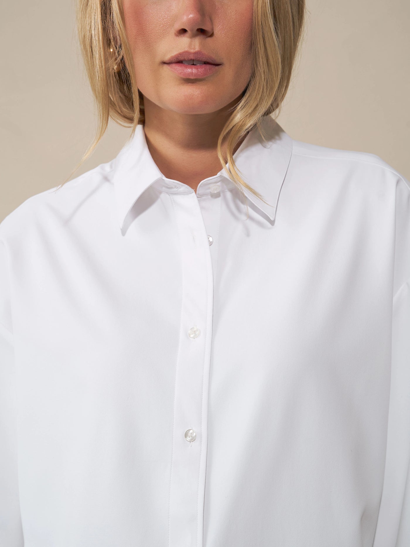 Gen 1: Loose fit Blouse - White