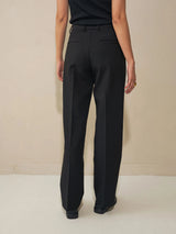 Straight pants - Black
