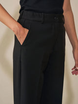 Straight pants - Black