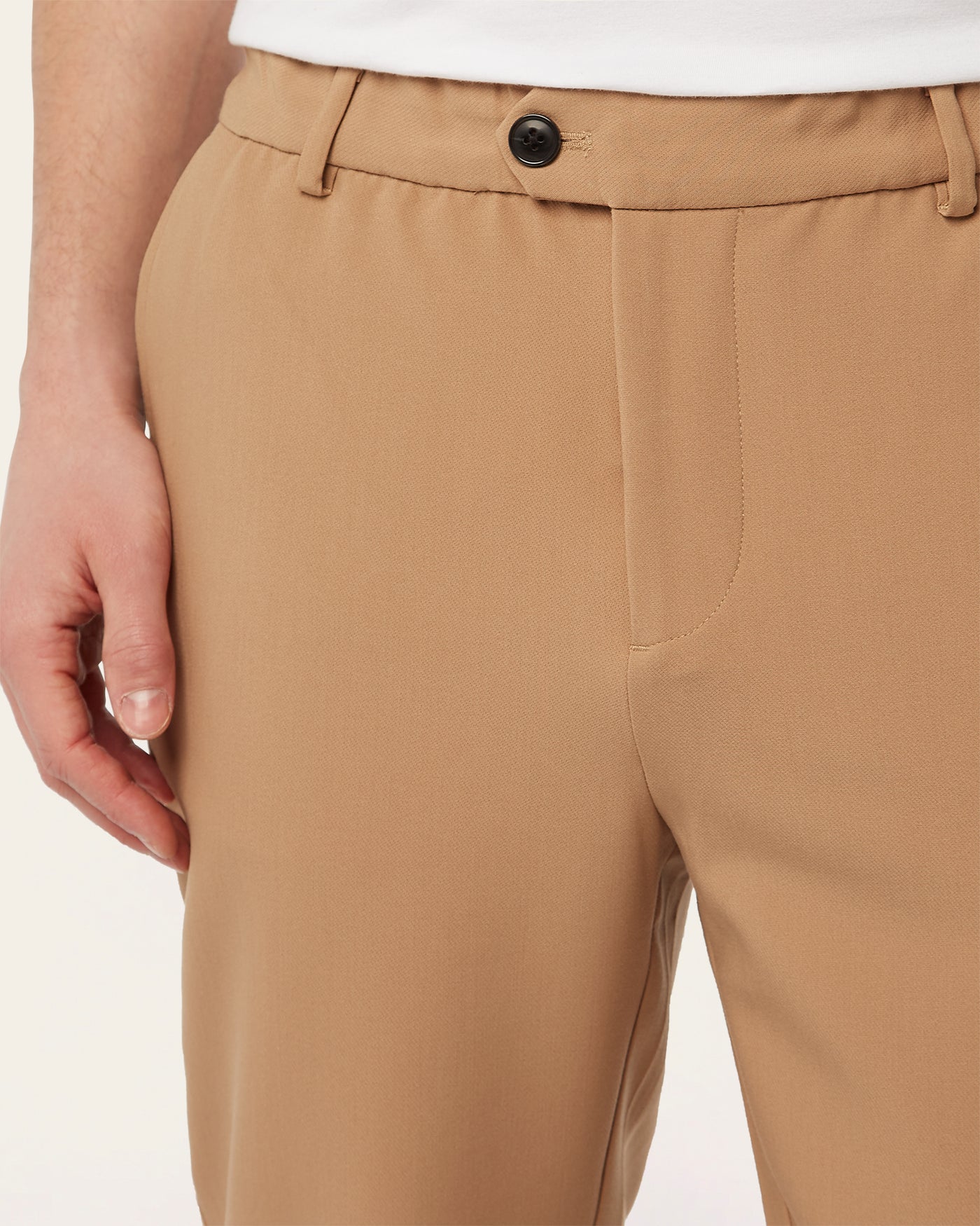 Regular Classic Pants Light Camel