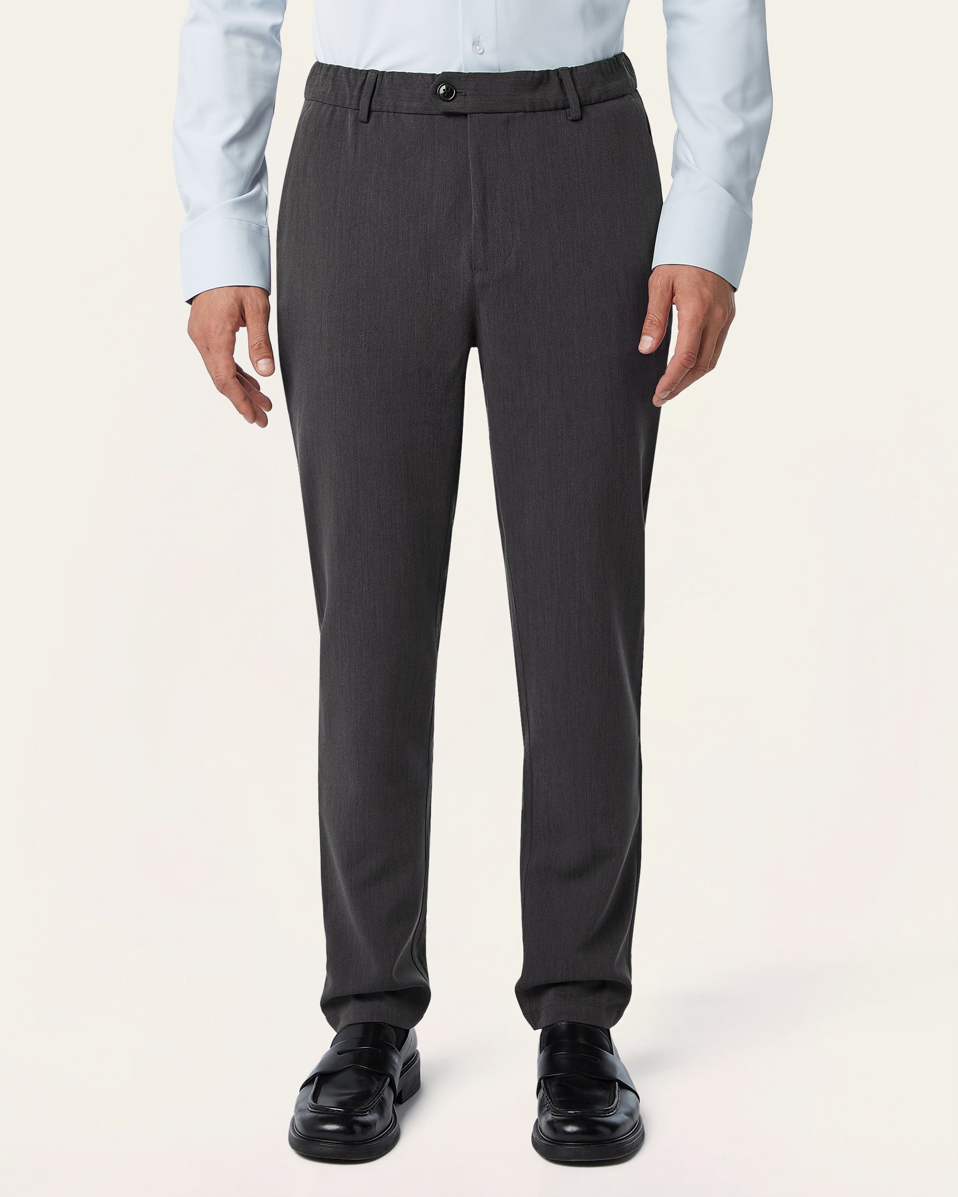 Regular Classic Pants Dark Grey