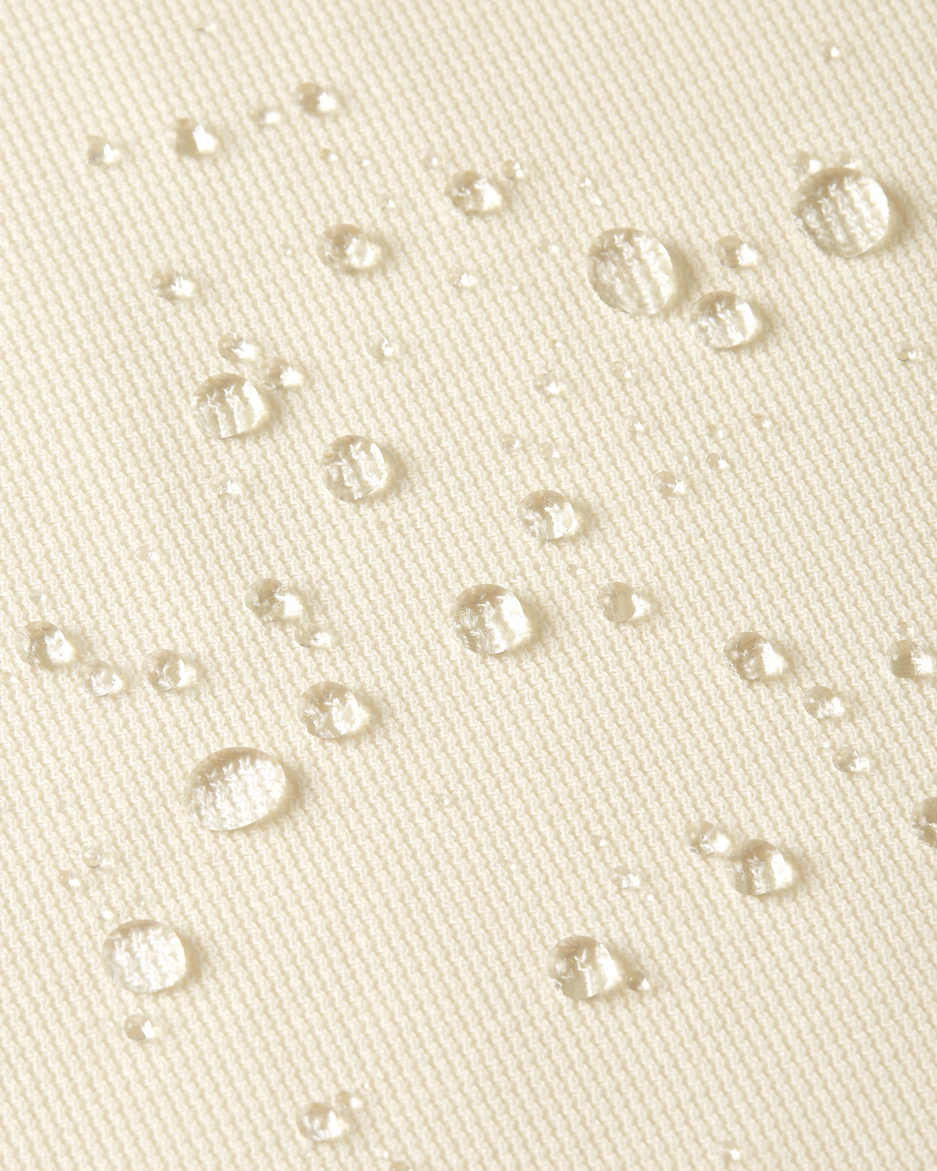 Relaxed Zip Polo Off White