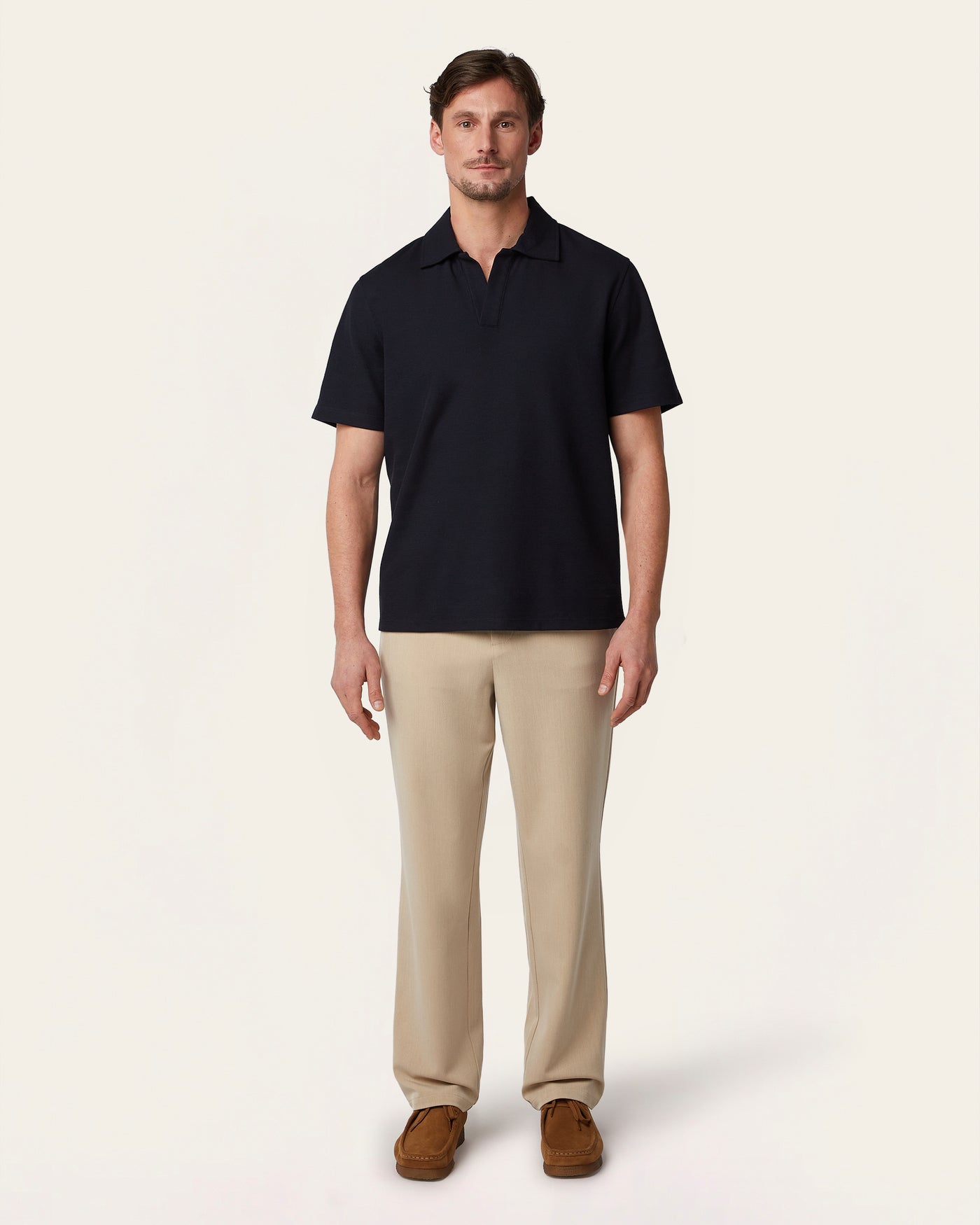 Relaxed Polo Navy