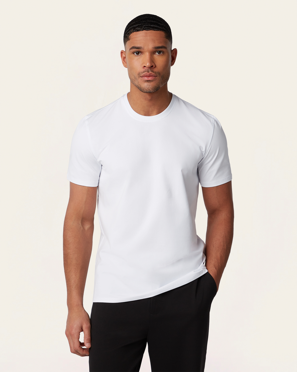 White Forever Durable T-Shirt | LABFRESH