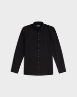 Prior Tech: Knitted shirt black
