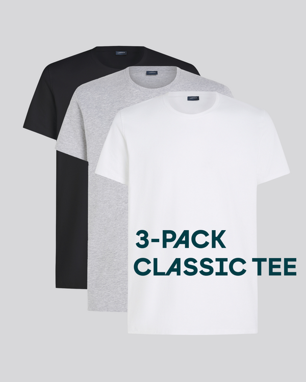 Classic t-shirt 3-pack bundle