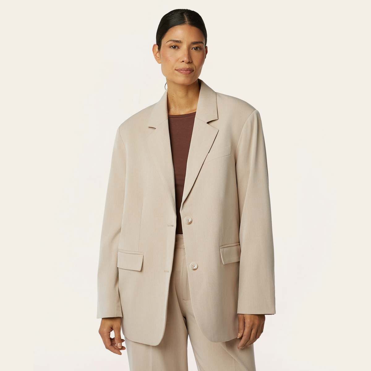 Signature Blazer - Sand