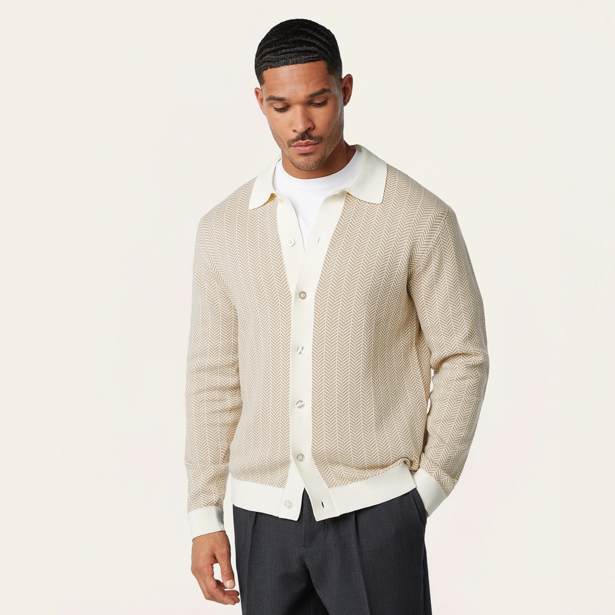 Schöne Cardigan Camel