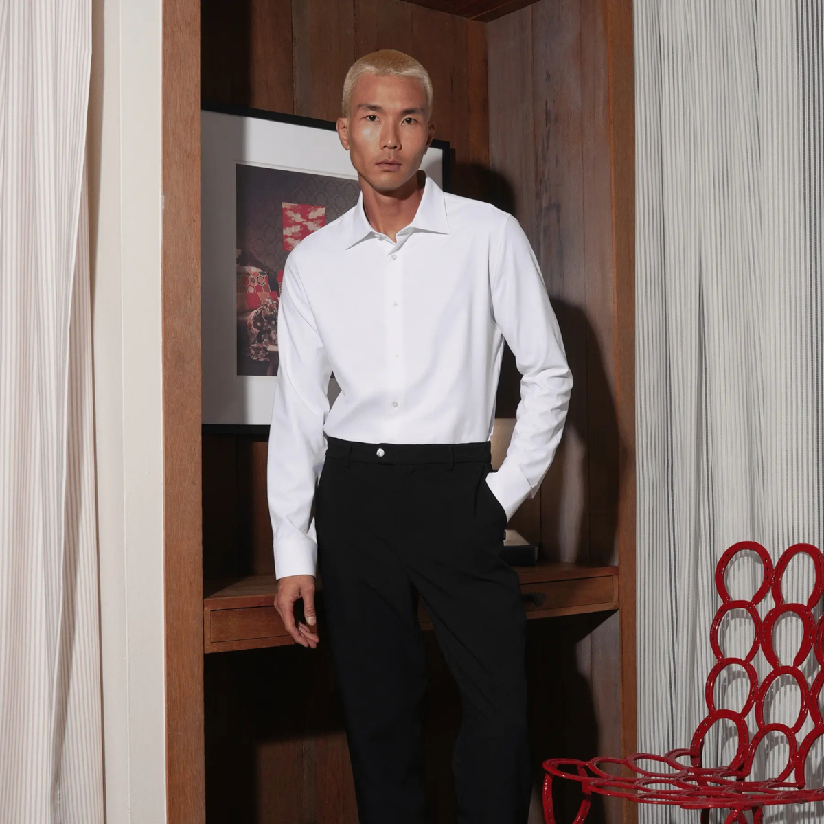Classic Non-iron Shirt White