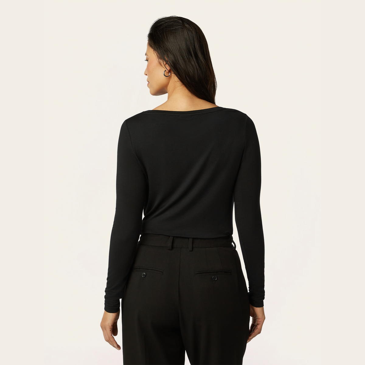 Boatneck Knit - Black