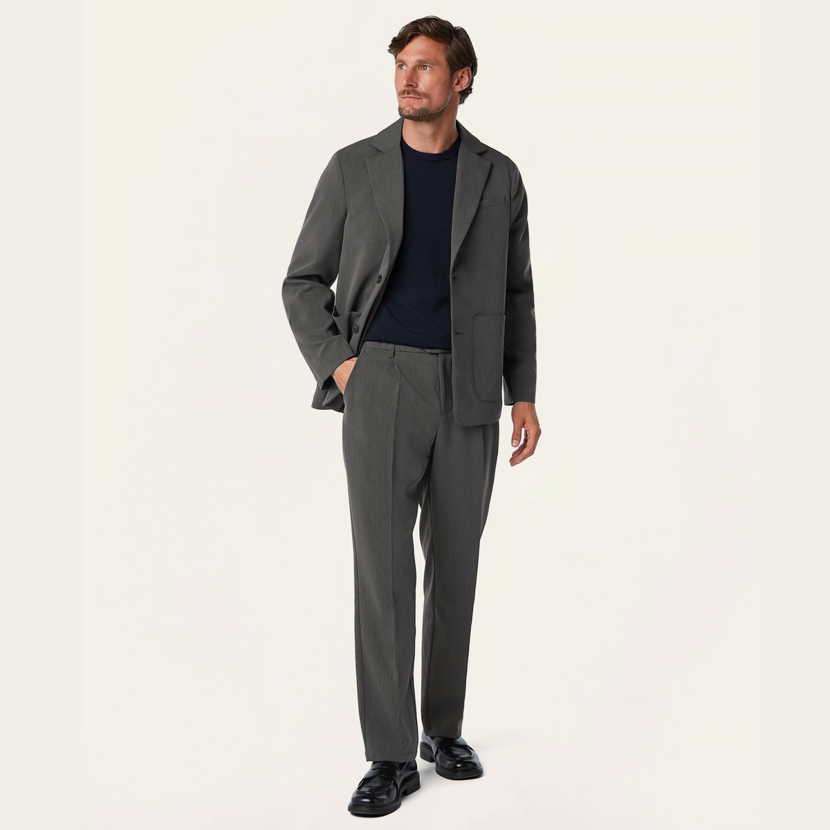 Travel Blazer Grey