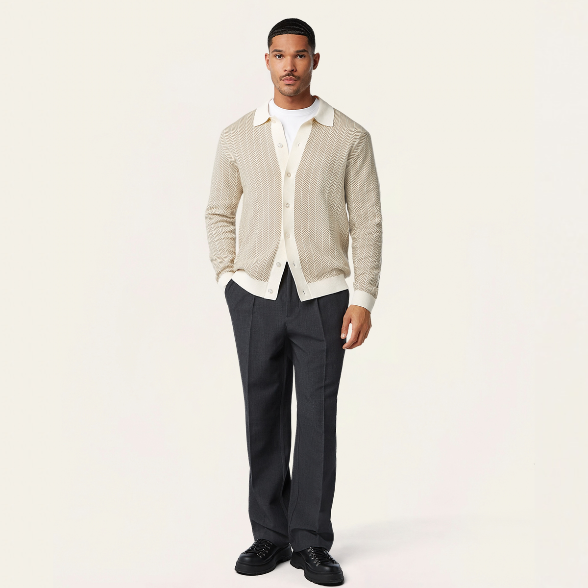 Schöne Cardigan Camel
