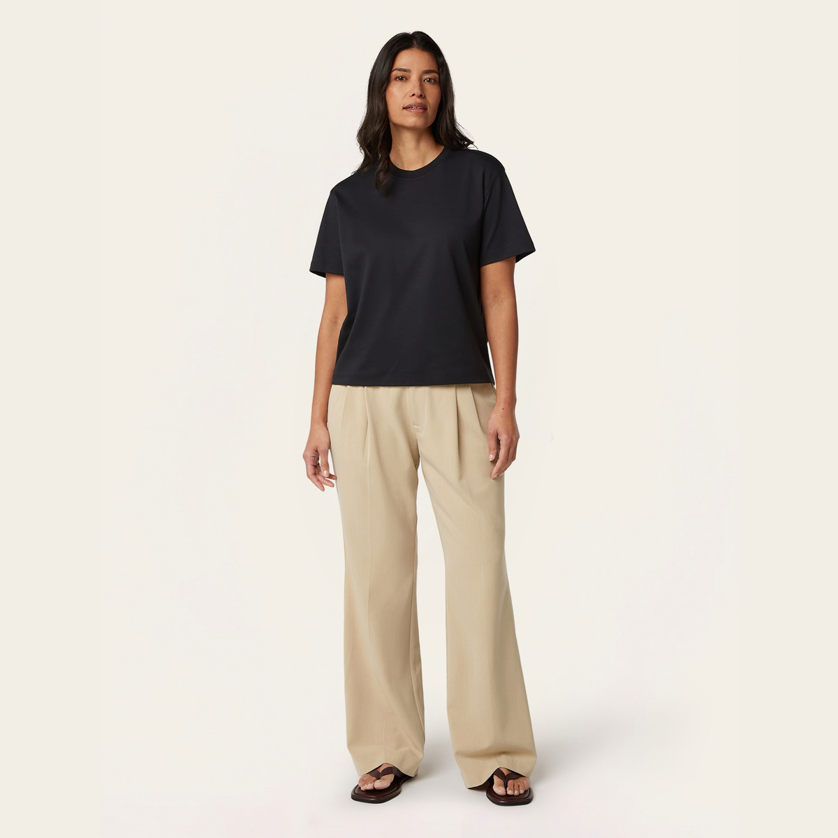 Boxy Forever T-shirt - Black