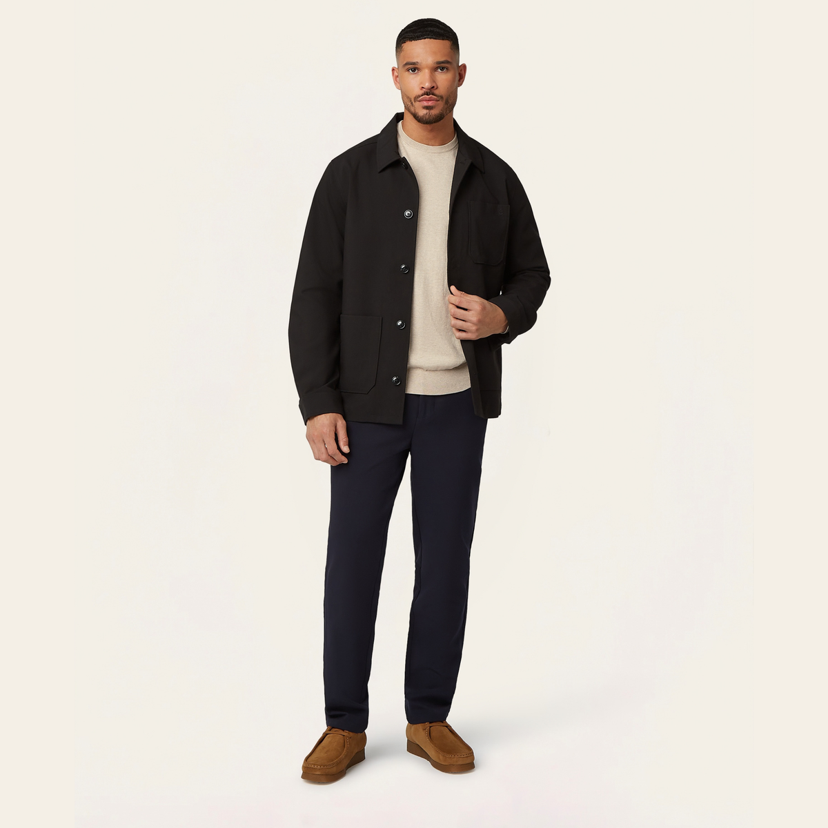 Seawool Crewneck Sand