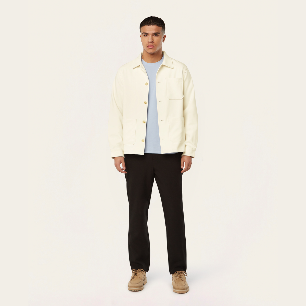 Shirt Jacket Off White