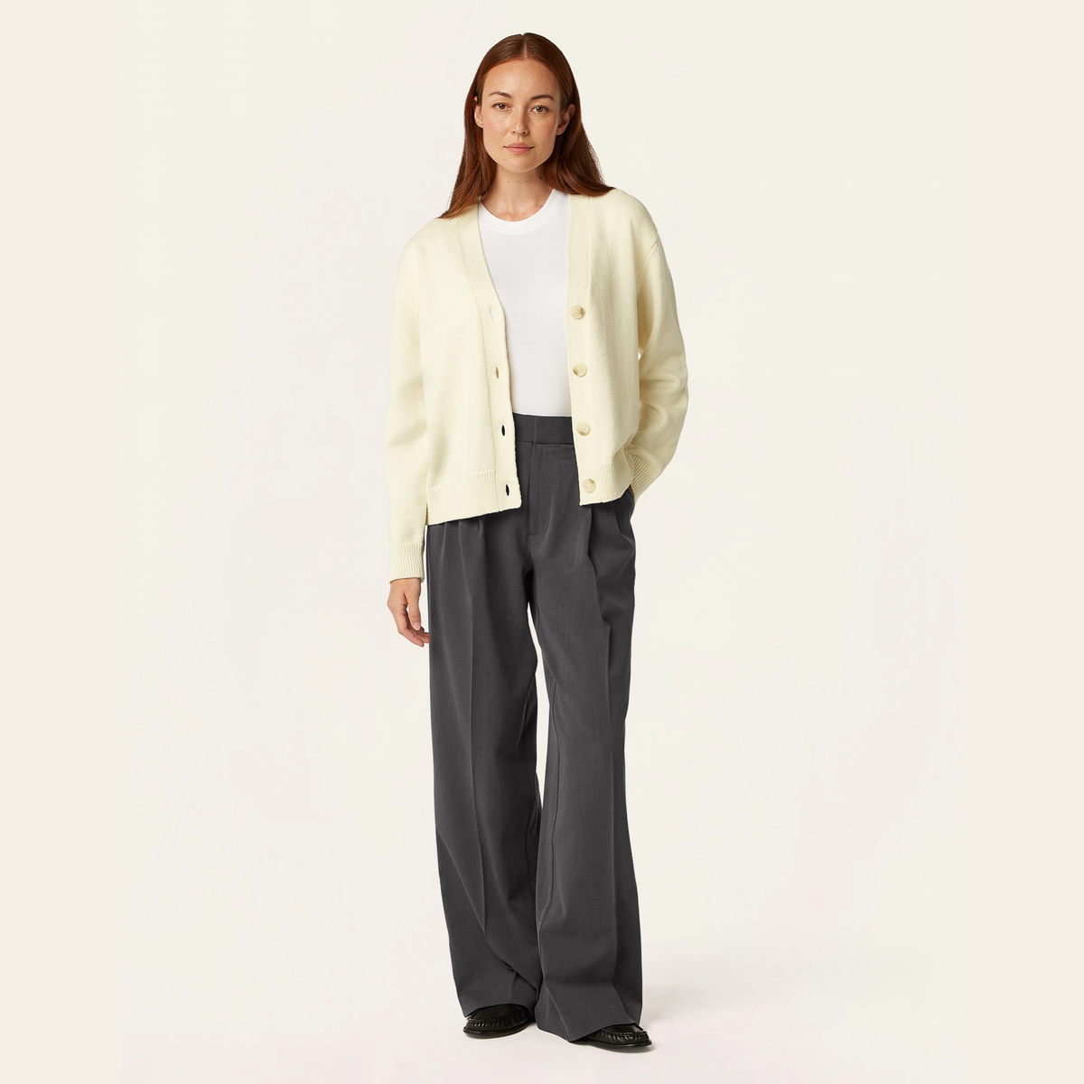 Heavy Seawool Cardigan - Off White