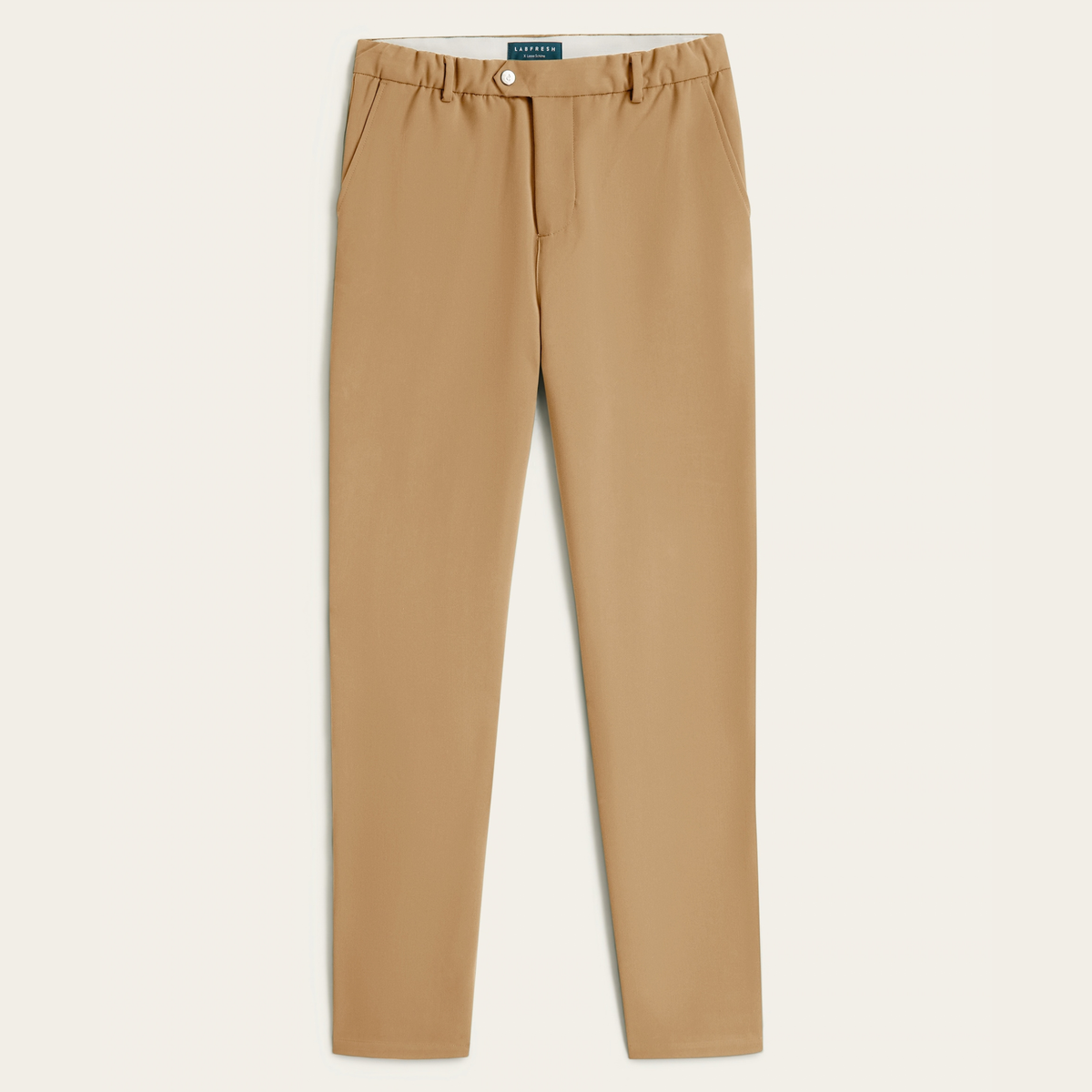Straight Travel Pants Light Camel