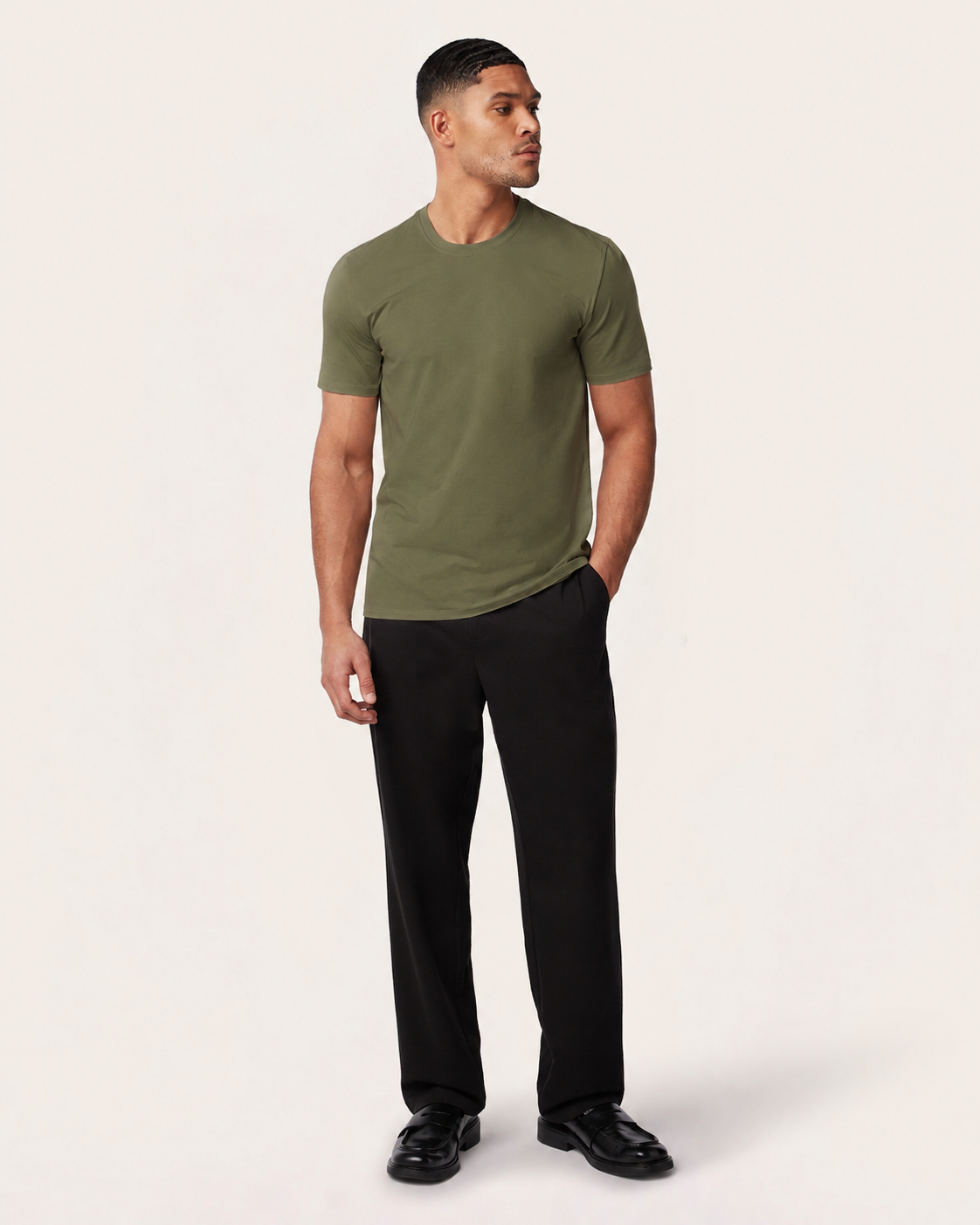 Forever T-shirt Dark Olive