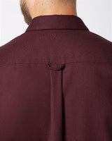 Flannel shirt Burgundy