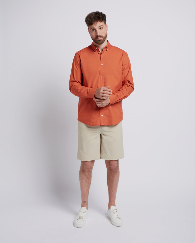 Oxford Stretch Shirt Orange