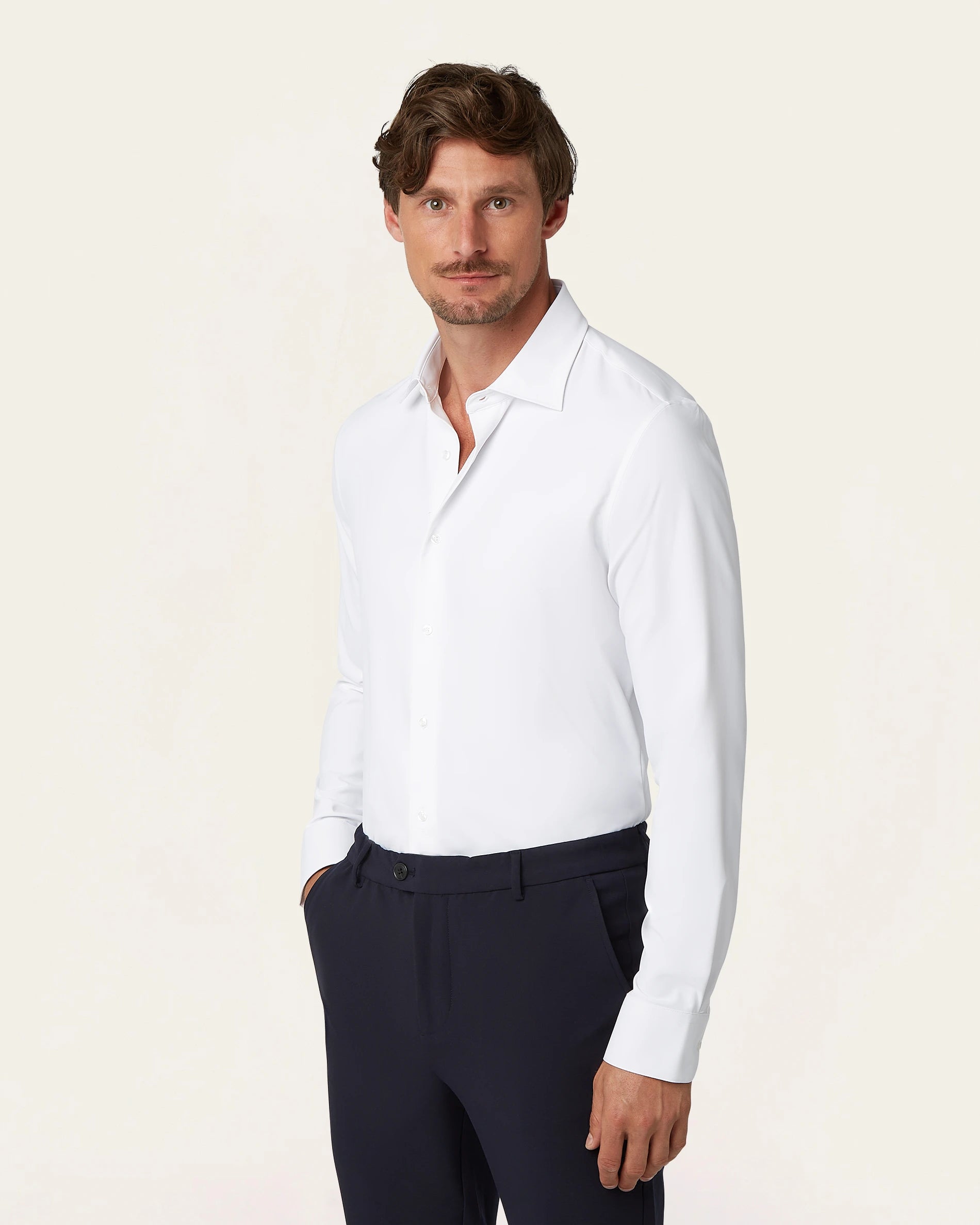 Classic Non-iron Shirt White