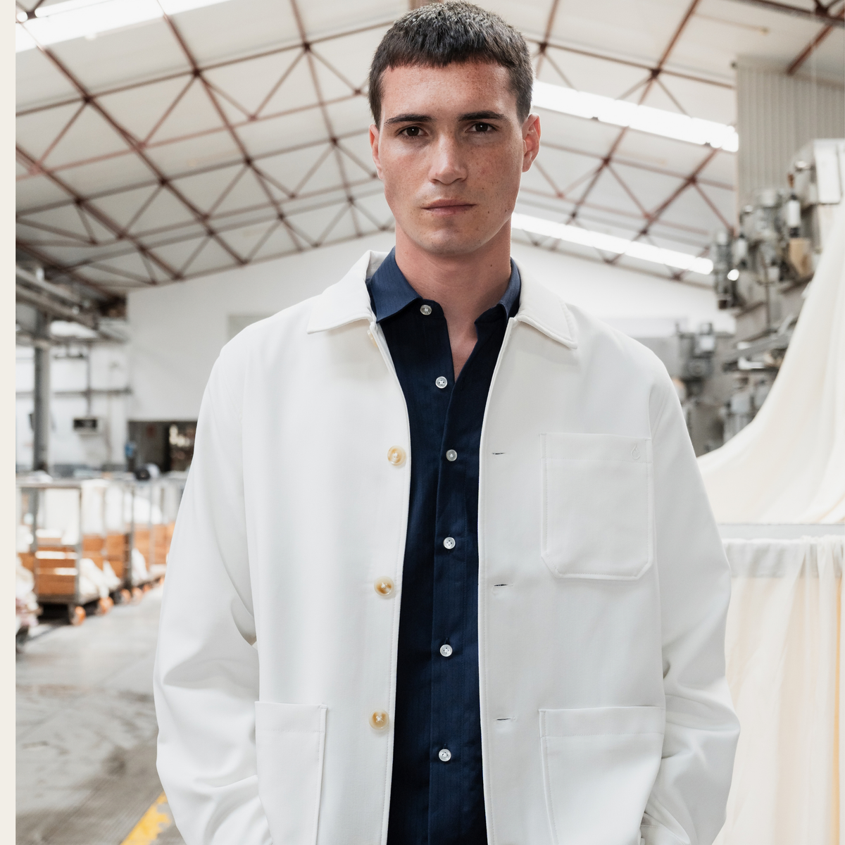 Shirt Jacket Off White