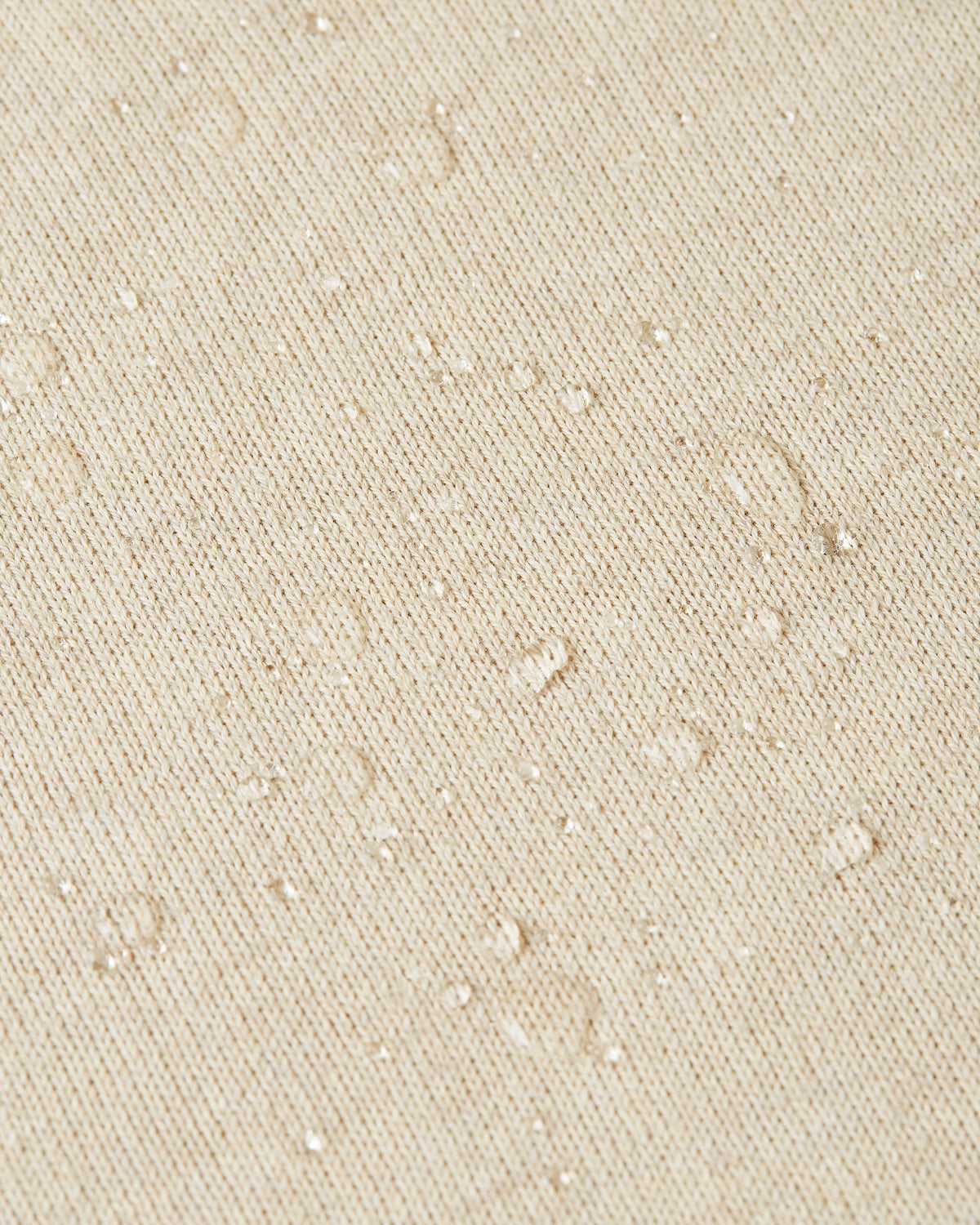 Seawool sweater & Knitted non-iron shirt bundle | White & Sand