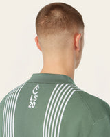 Schöne Jacquard Polo Green