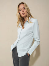 Slim fit Blouse Light Blue
