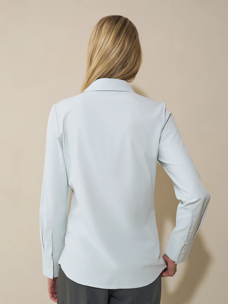 Slim fit Blouse Light Blue