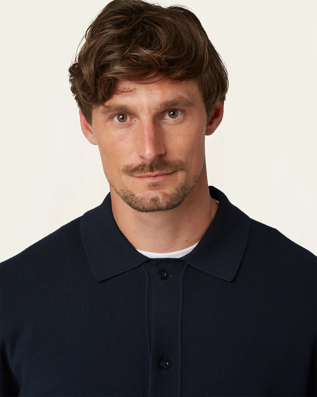 Jacquard Cardigan Navy