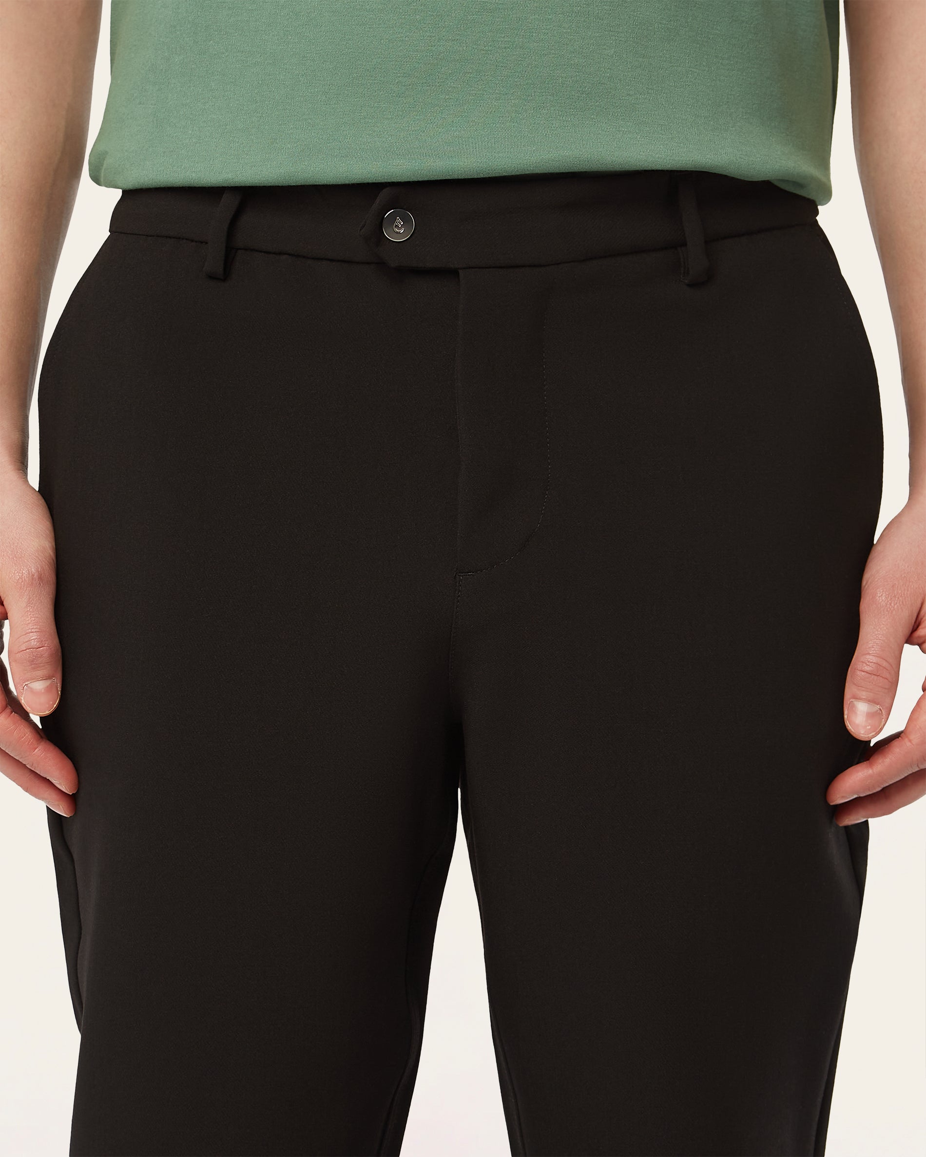 Straight pants Black