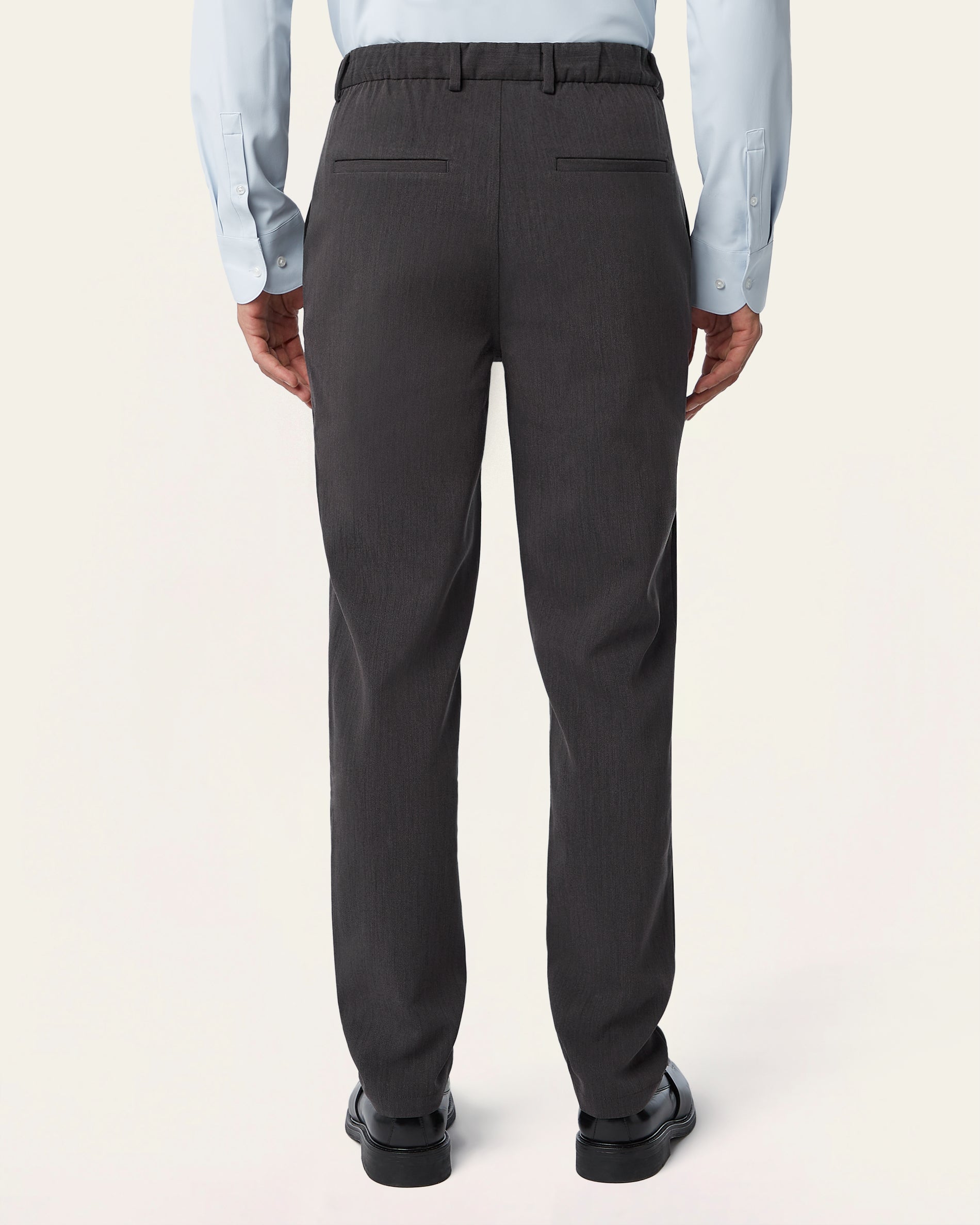 Regular Classic Pants Dark Grey