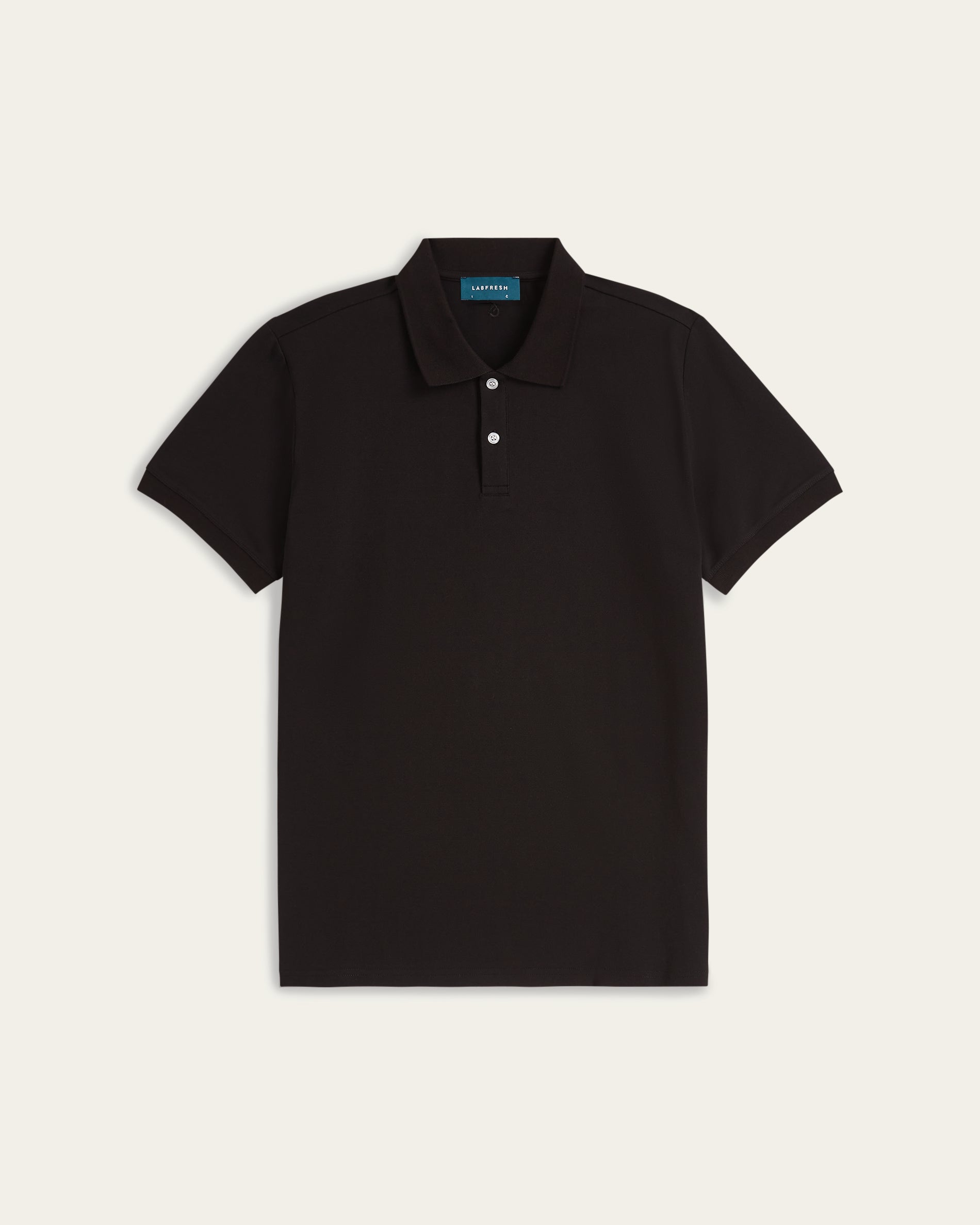 トップス trvo black hole polo Black Polo Shirt – Odour Resistant | LABFRESH
