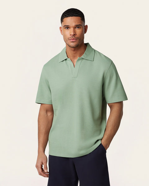 Fern Green Relaxed Fit Polo Shirt – Odour Resistant | LABFRESH
